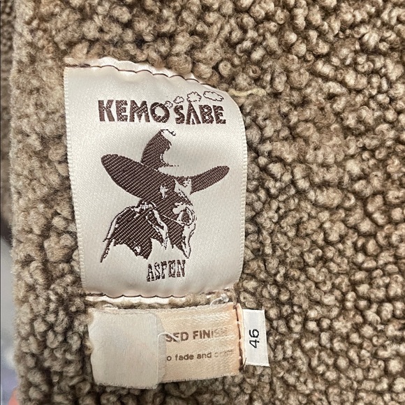 Vintage Kemo Sabe Aspen Shearling Coat – Size 46 - Picture 8 of 9